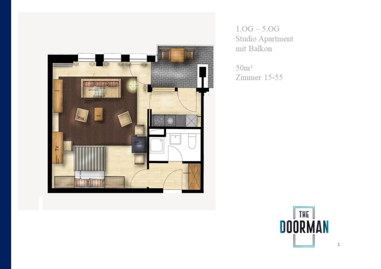The Doorman Welle Frankfurt Am Main 아파트 호텔 외부 사진