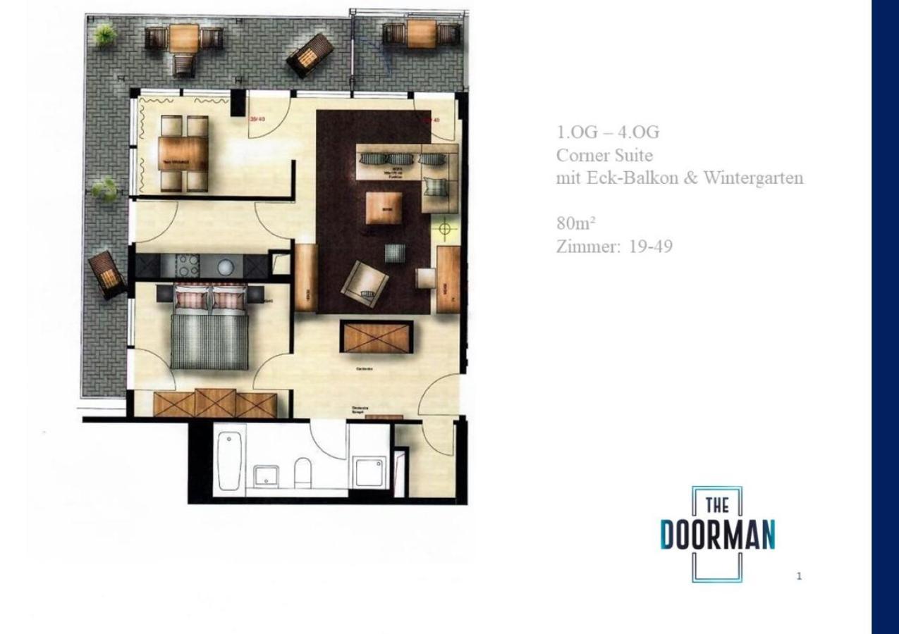 The Doorman Welle Frankfurt Am Main 아파트 호텔 외부 사진